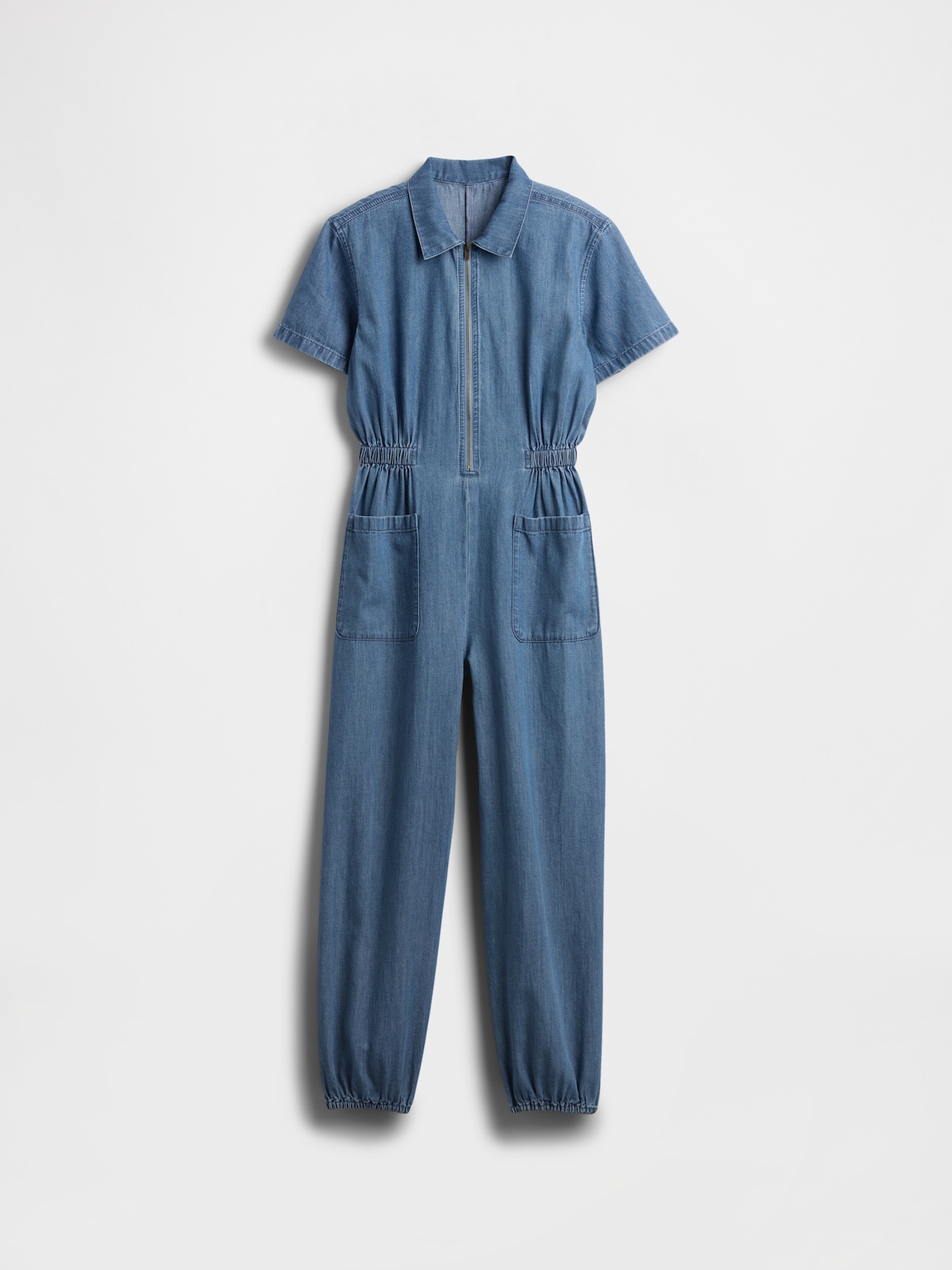 Kids Denim Jogger Jumpsuit