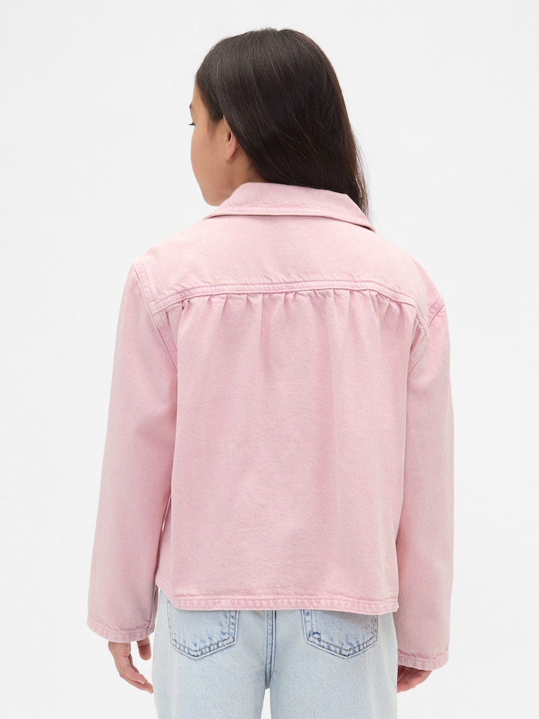 Kids Denim Barn Jacket