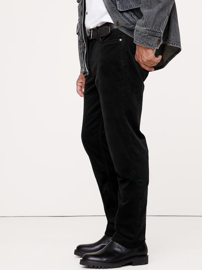 Straight Stretch-Corduroy Traveler Pant