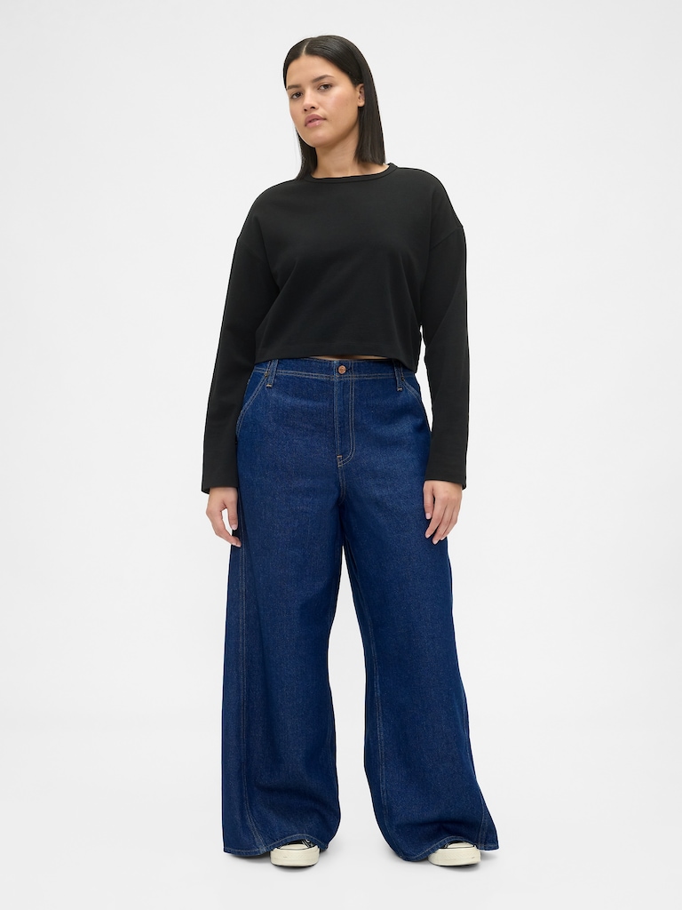 Mid Rise UltraSoft Baggy Jeans