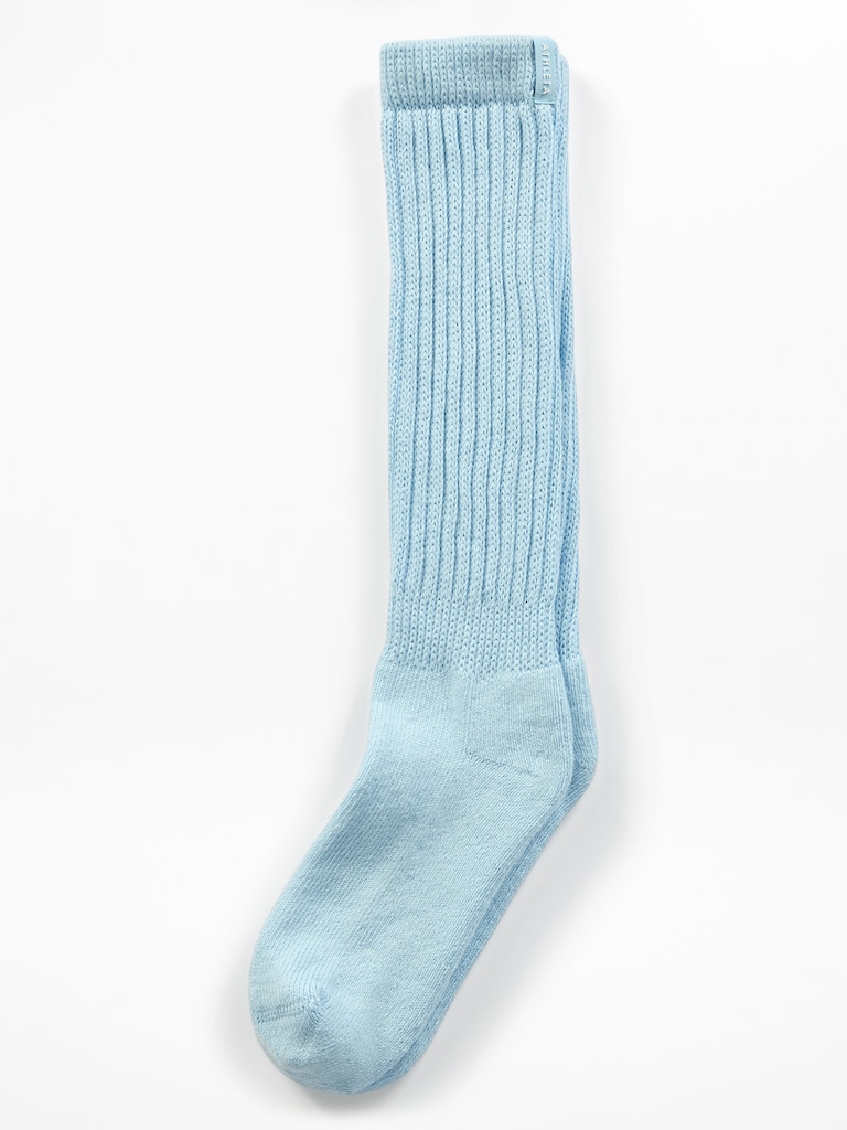 Cloud Scrunch Sock
