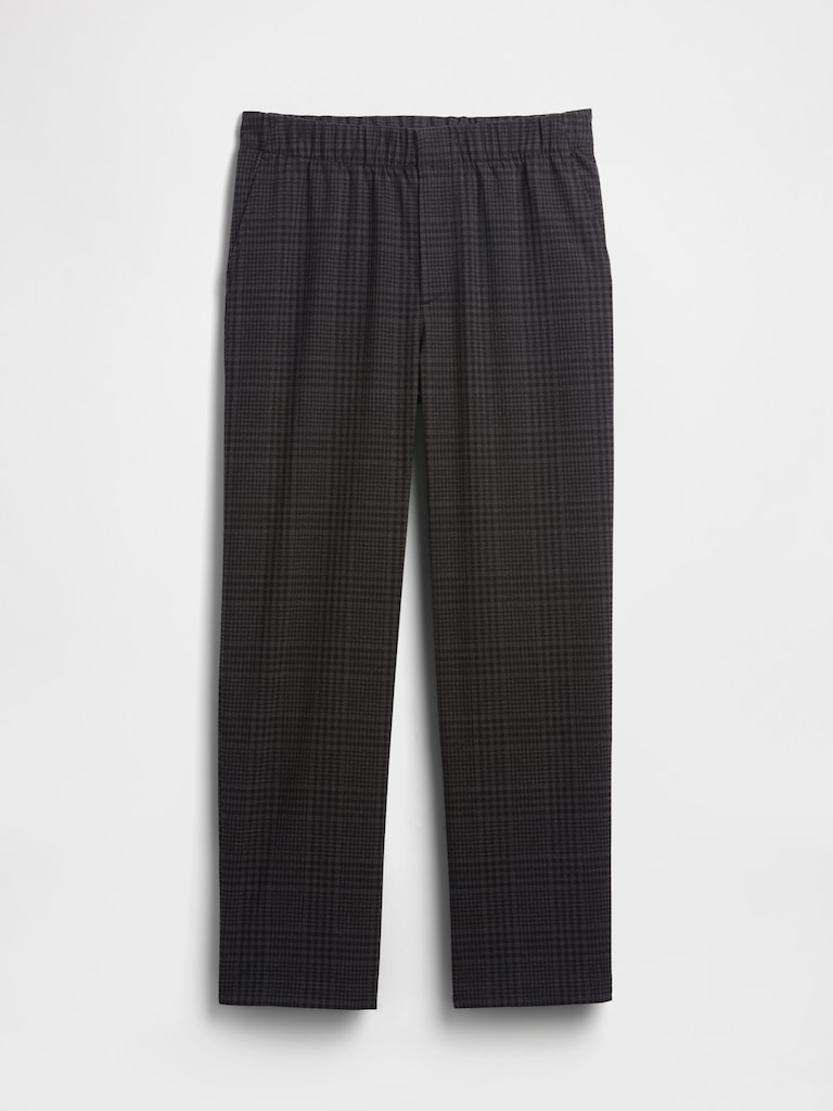 Recycled High Rise Straight-Leg Pants