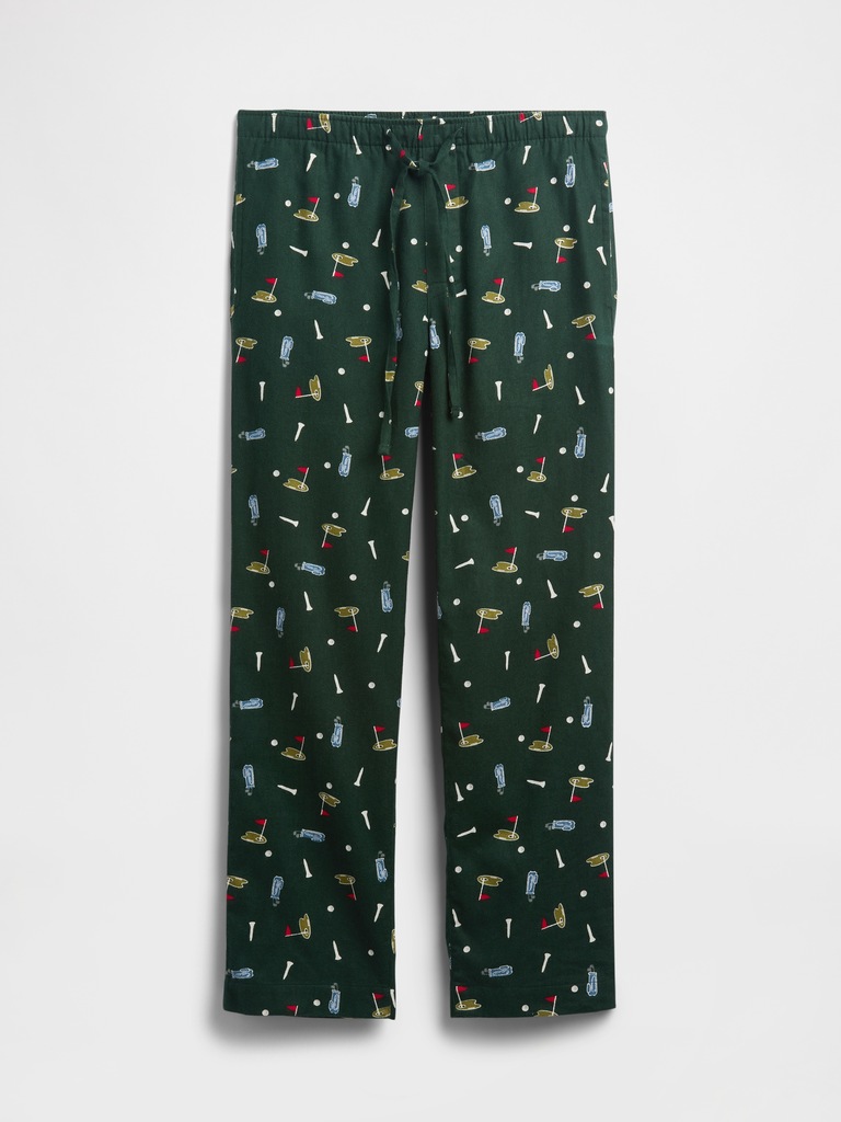 Relaxed Flannel PJ Pants