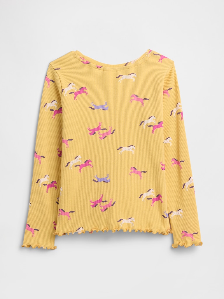 babyGap Ribbed Crewneck T-Shirt