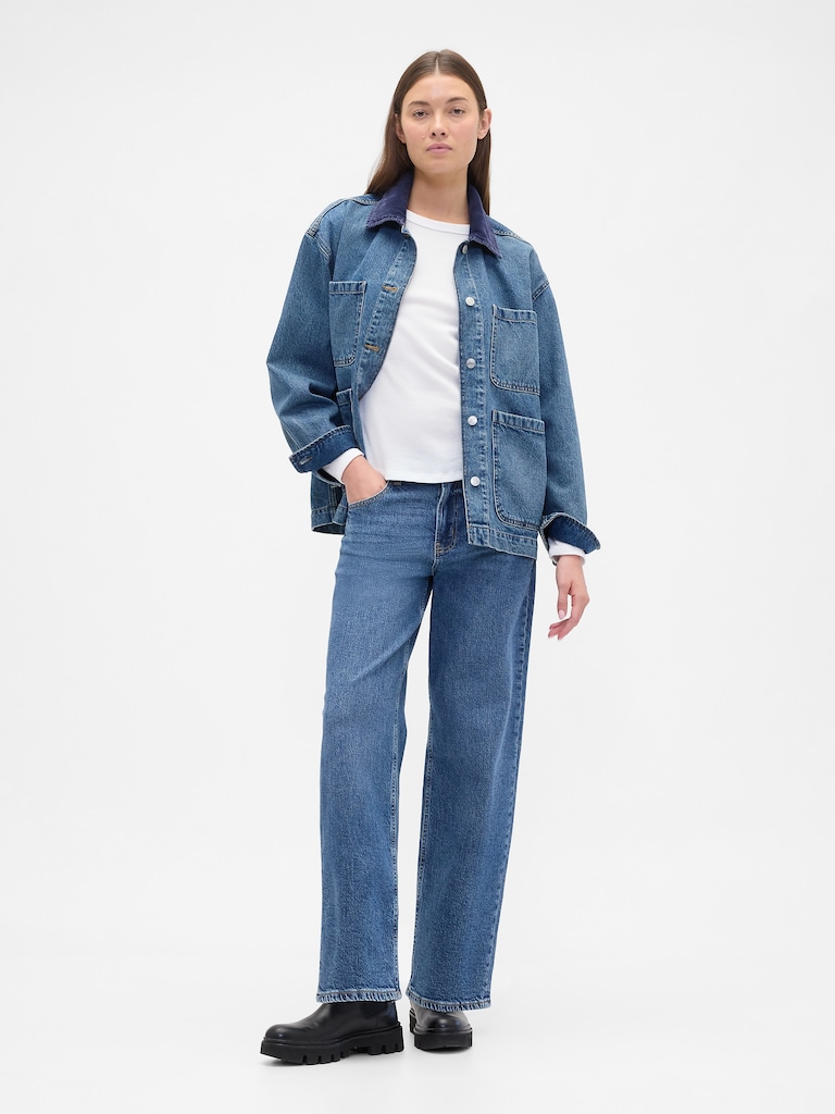 Waffle-Knit Crewneck T-Shirt