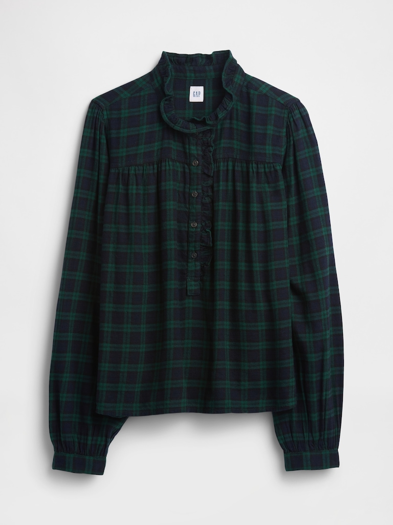 Oversized Ruffle Top