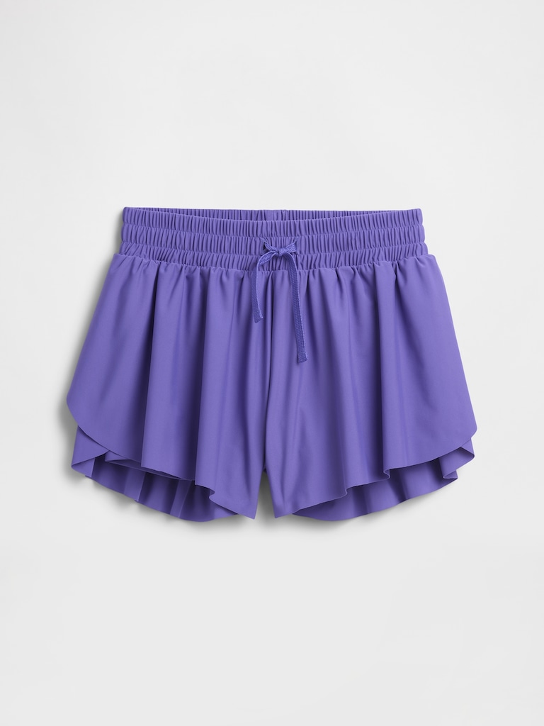 Kids Pull-On Butterfly Shorts