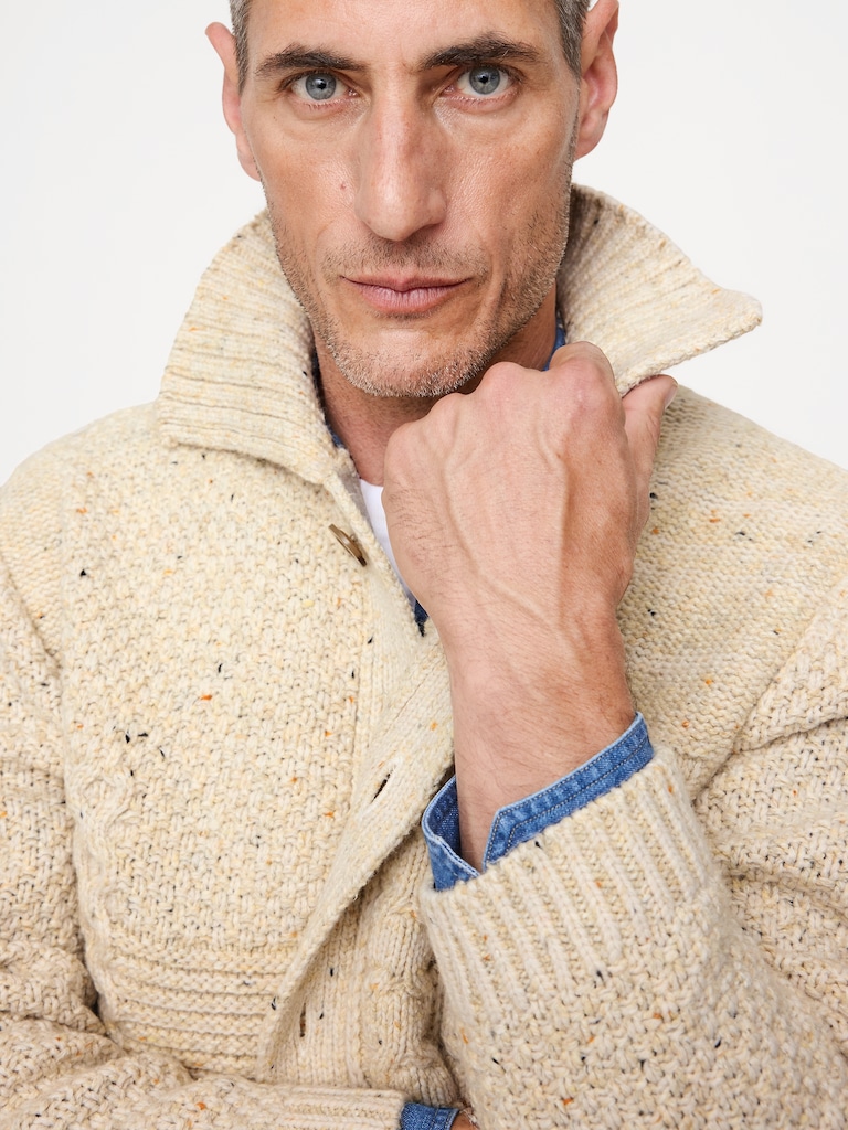 Patchwork Donegal Cardigan