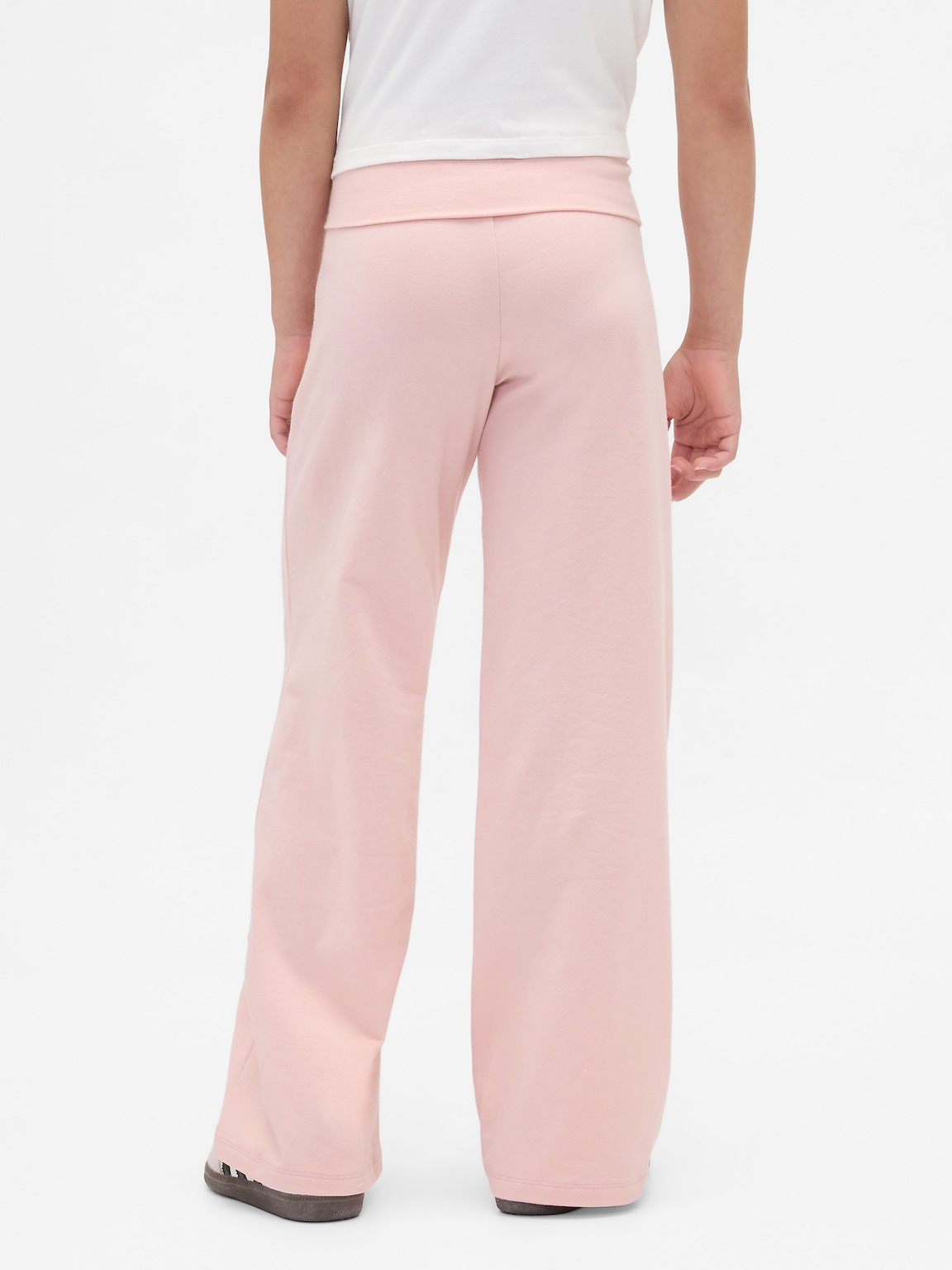 Kids Wide-Leg Foldover Leggings