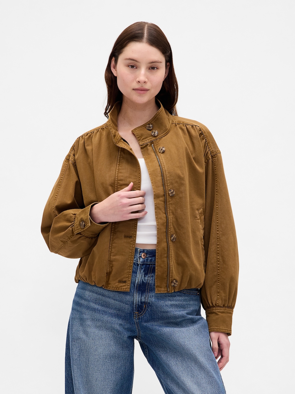 Twill Bubble Jacket