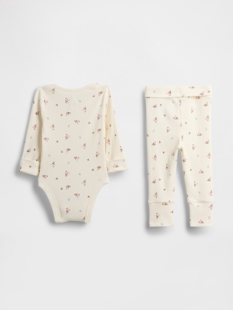 Baby Grow-With-Me TinyRib Outfit Set