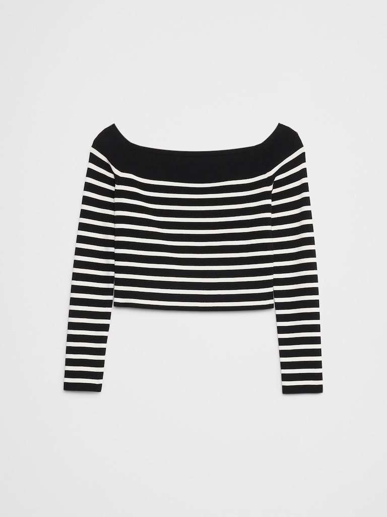 Off-Shoulder Sweater