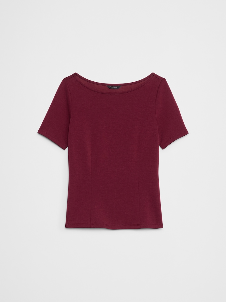 Soft Touch Seamed Top