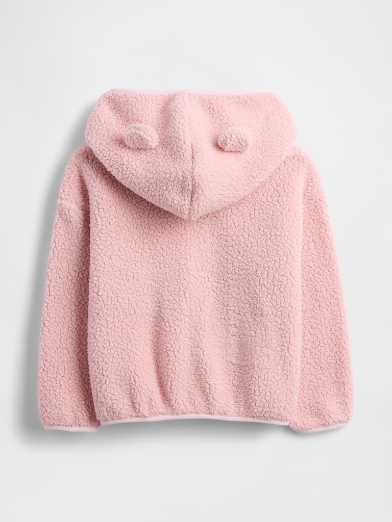 Baby & Toddler Sherpa Bear Zip Hoodie