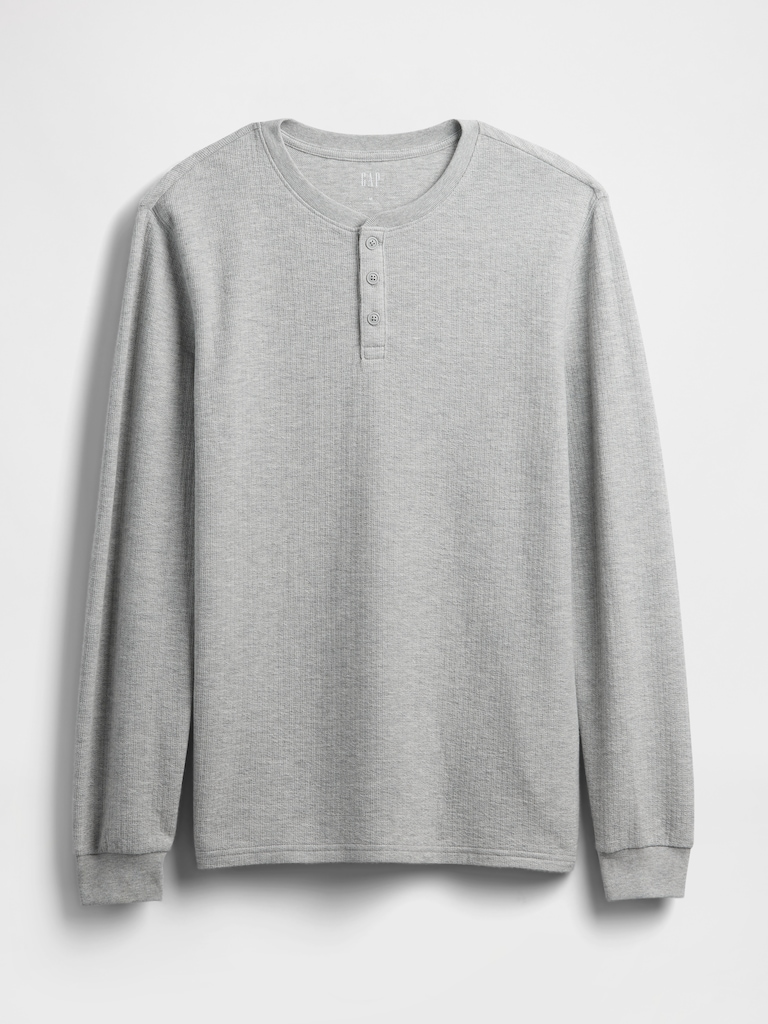 Rib Henley PJ Shirt