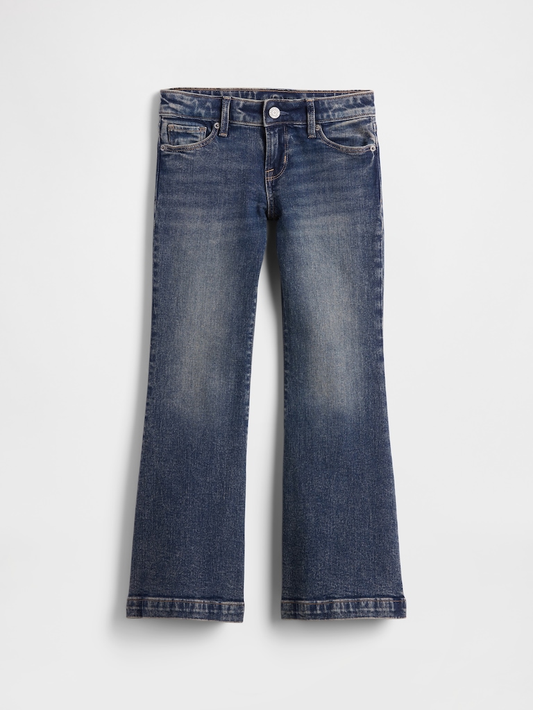 Kids Low Rise Flare Jeans