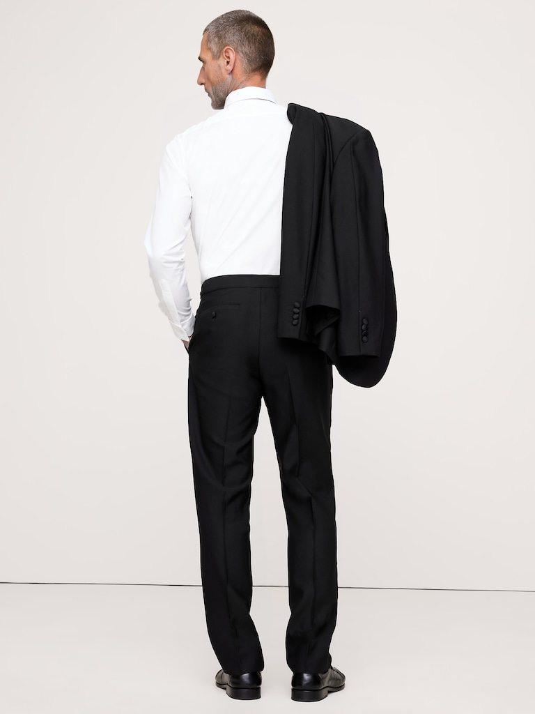 Slim Italian Barathea Tuxedo Pant
