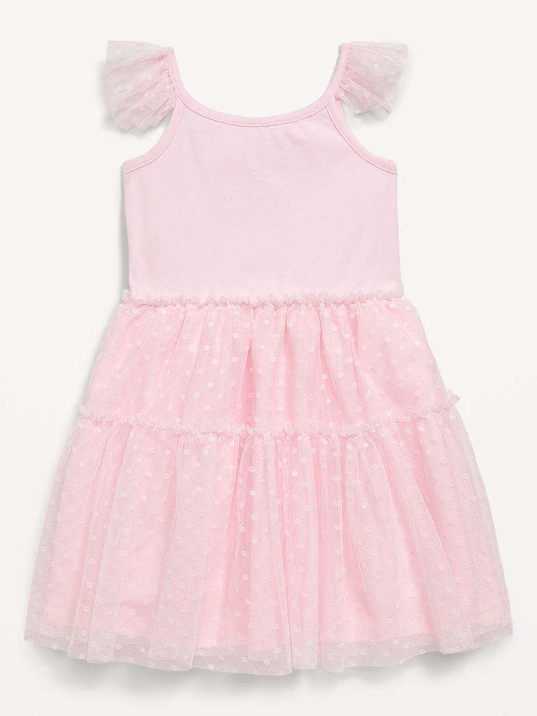 Fit and Flare Cami Tutu Dress for Toddler Girls