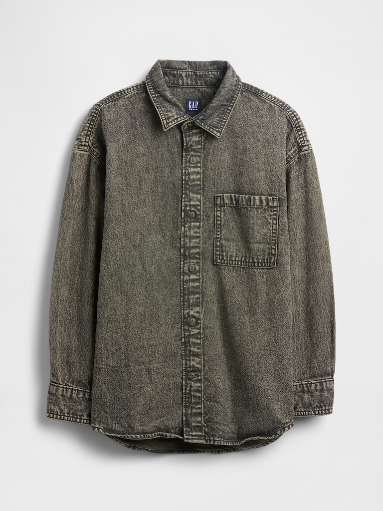 Kids Denim Shirt