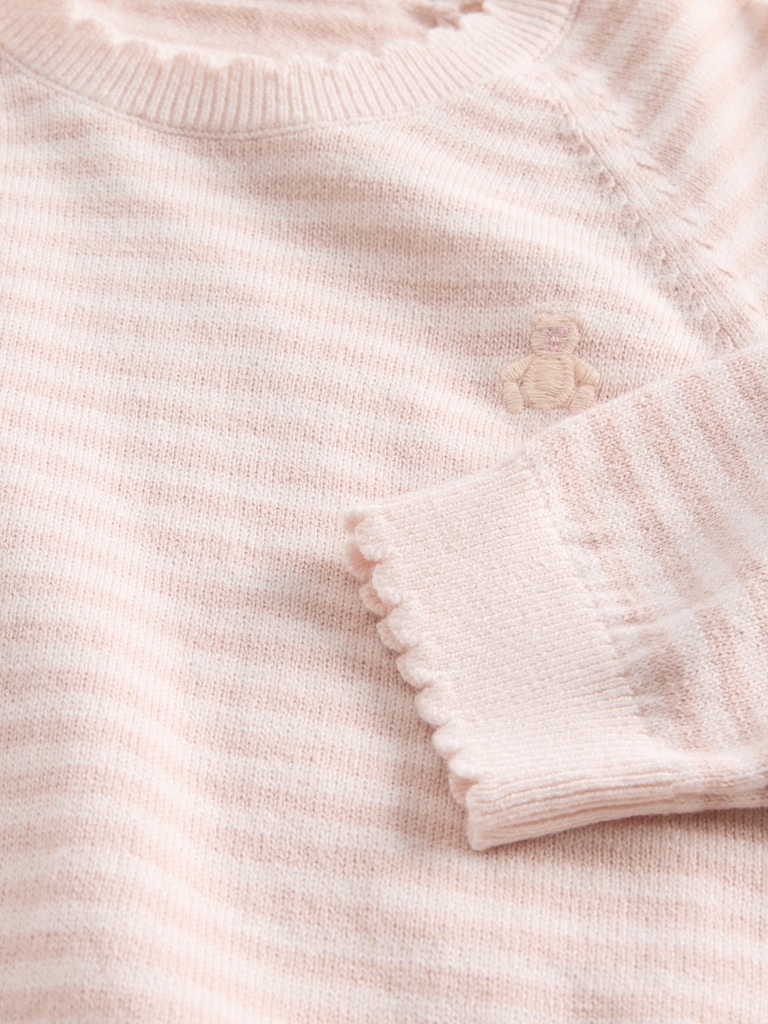 Baby Sweater Bodysuit Outfit Set