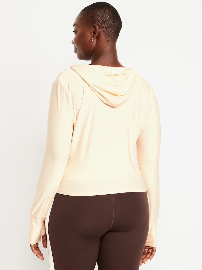 CloudMotion Cross-Front Hoodie