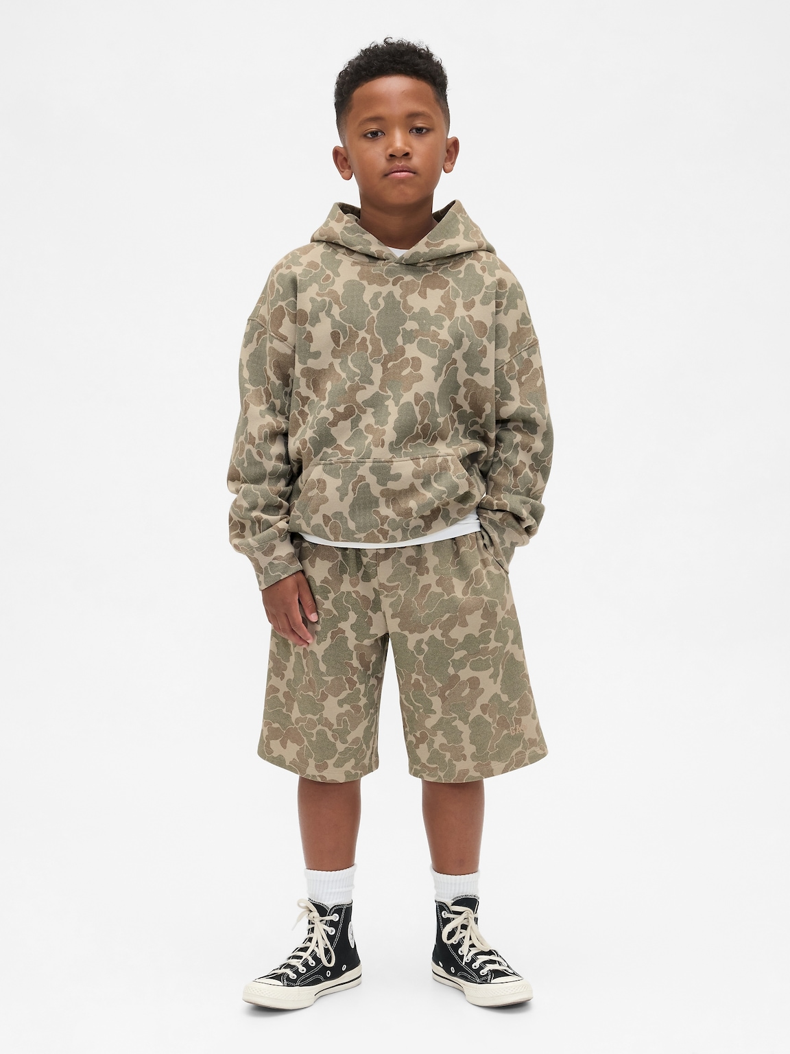 Kids 8.5" VintageSoft Baggy Sweat Shorts