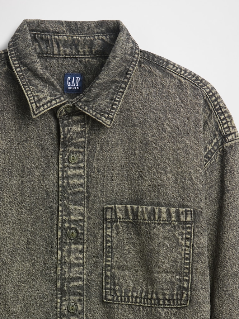 Kids Denim Shirt