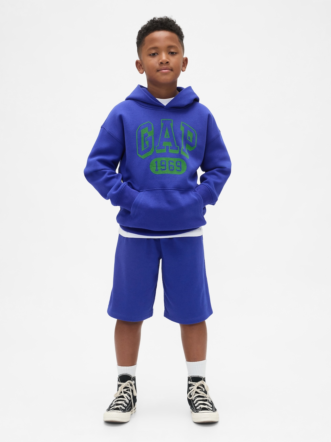 Kids 8.5" VintageSoft Baggy Sweat Shorts