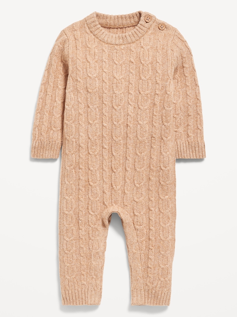 SoSoft Cable-Knit One-Piece for Baby