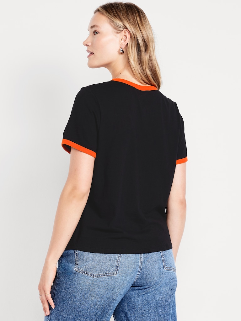 Cincinnati Bengals EveryWear Crew-Neck Ringer T-Shirt