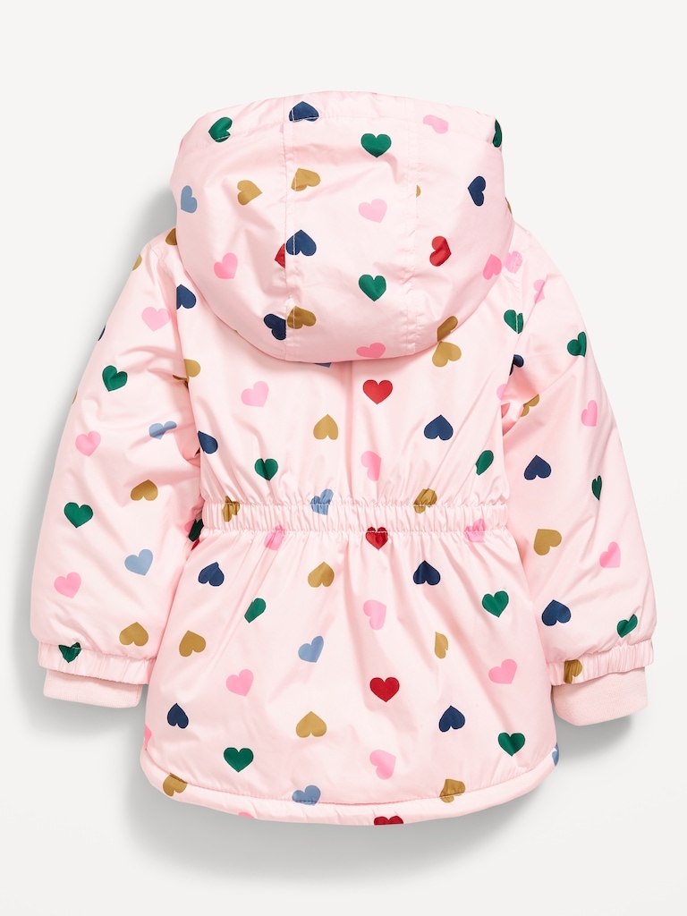 Water-Resistant Snow Jacket for Toddler Girls
