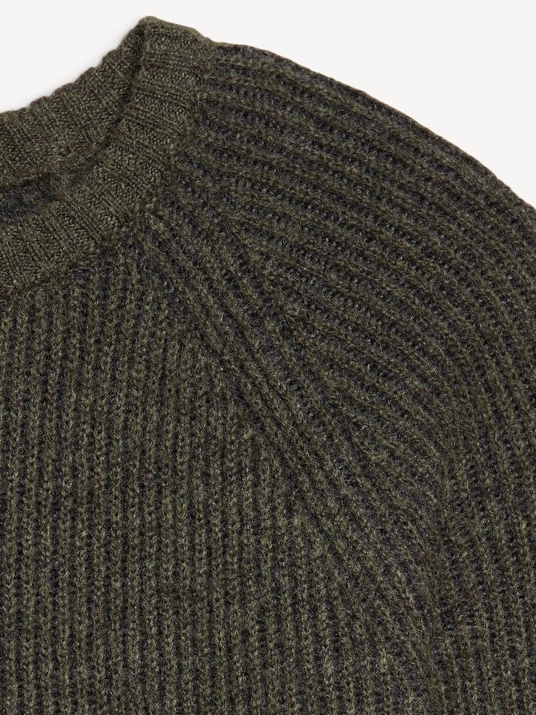 Wool-Blend Crew-Neck Sweater
