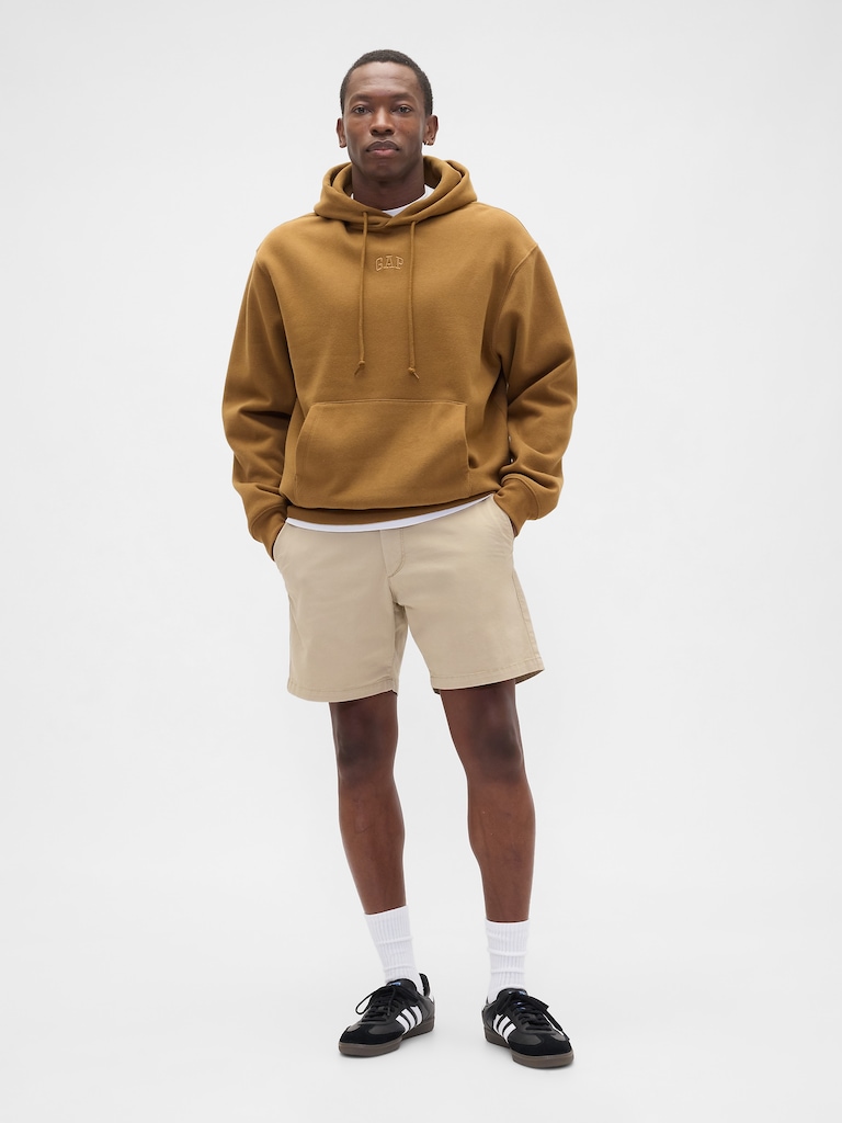 7" Essential Khaki Shorts