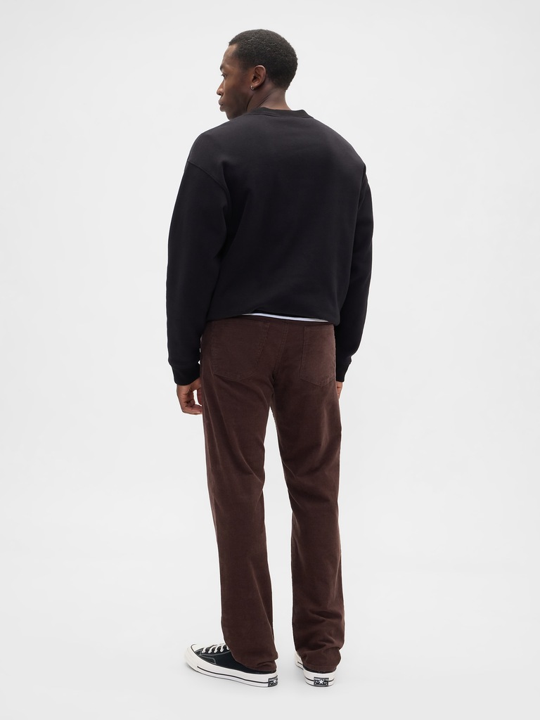 Straight Corduroy Pants