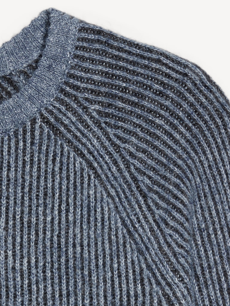 Wool-Blend Crew-Neck Sweater