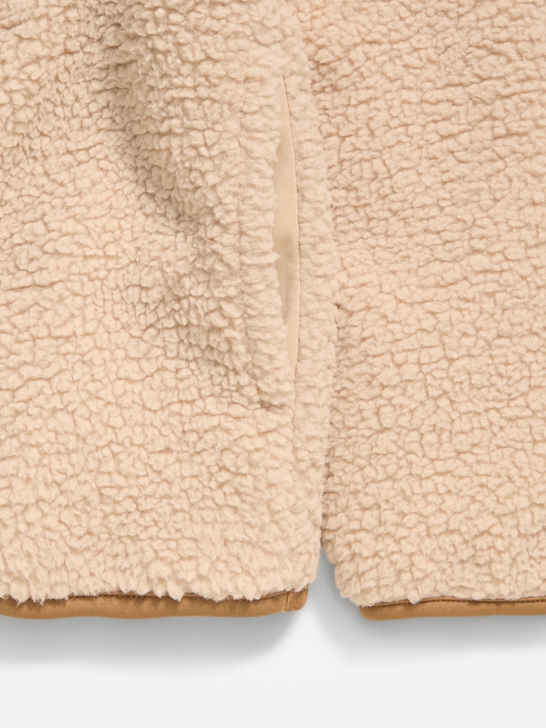 Sherpa Zip-Front Jacket for Boys