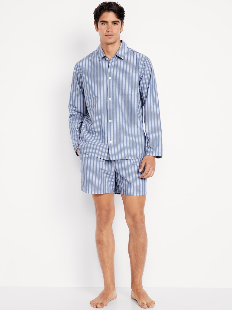 Poplin Pajama Short Set