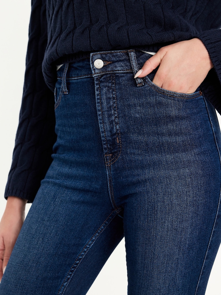 Extra High-Waisted Rockstar 360° Stretch Super-Skinny Jeans