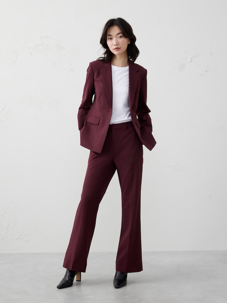 DROPPED Bootcut High-Rise Sculpted Trouser