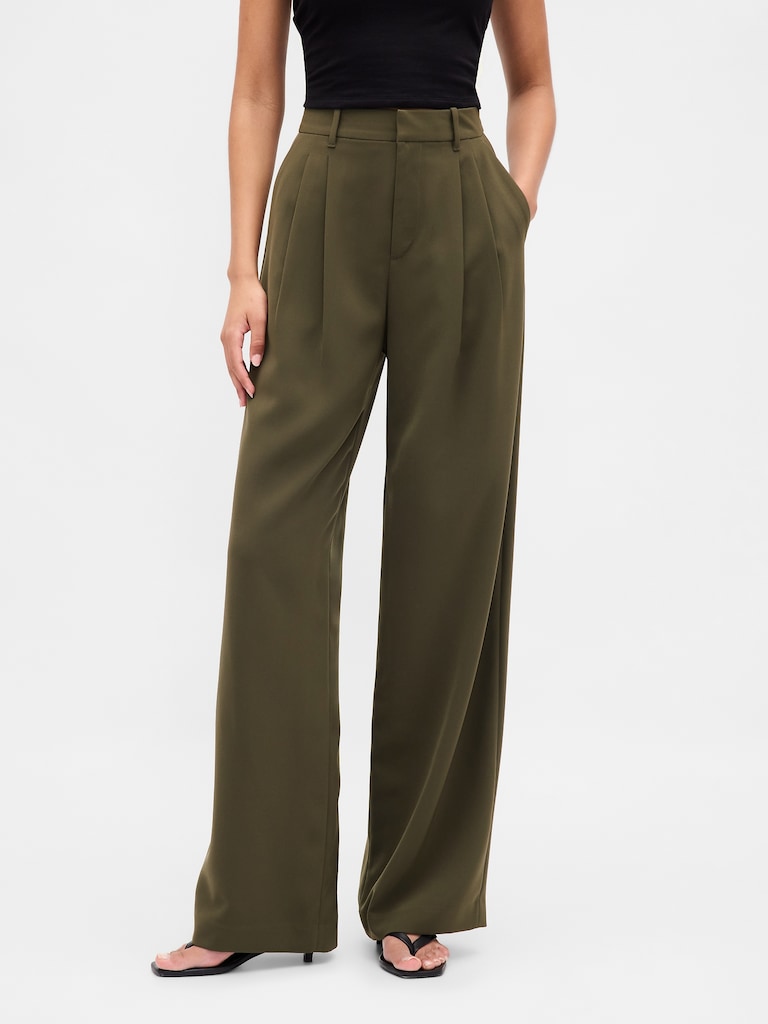 365 High Rise Pleated Trousers