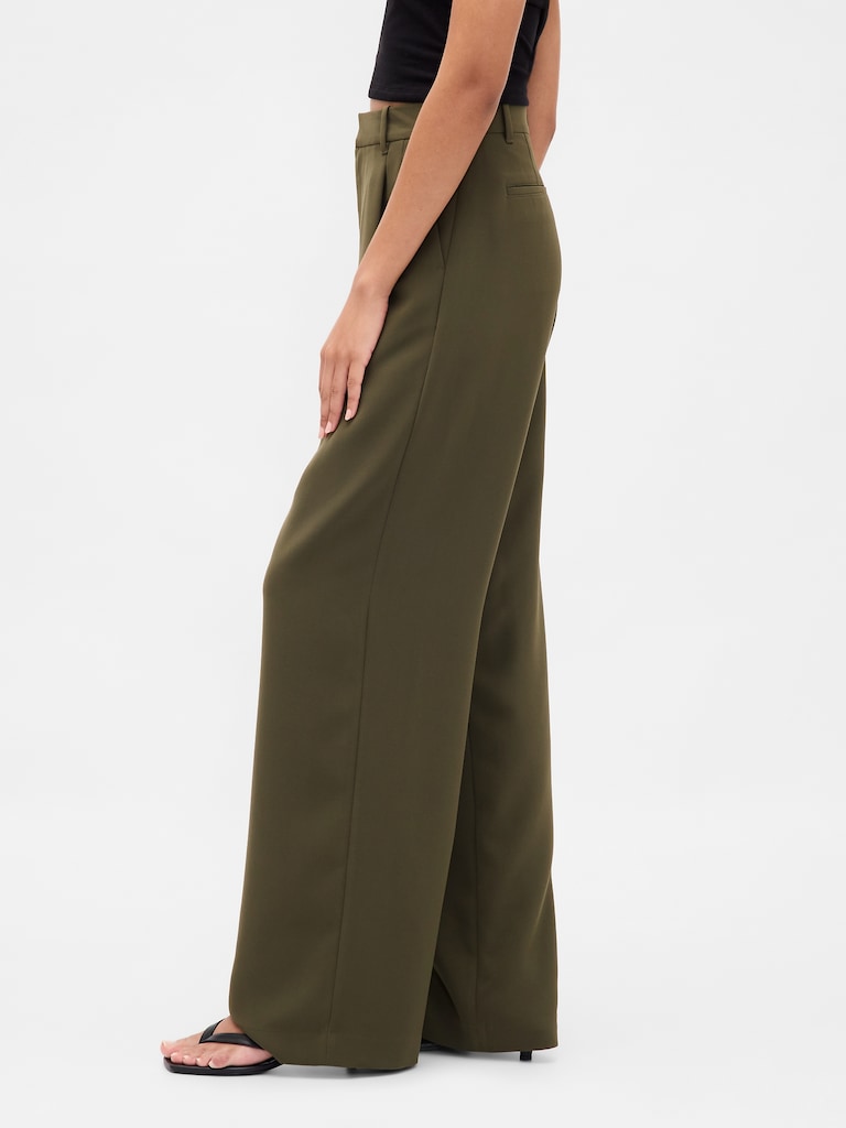 365 High Rise Pleated Trousers