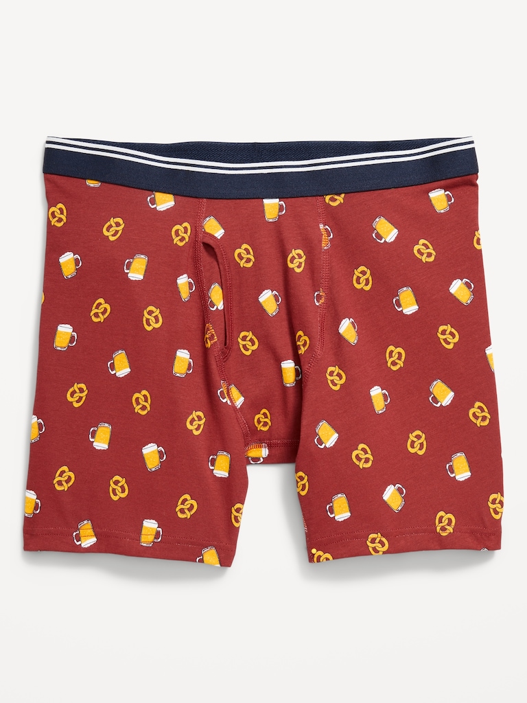 Soft-Washed Boxer Briefs -- 6.25-inch inseam