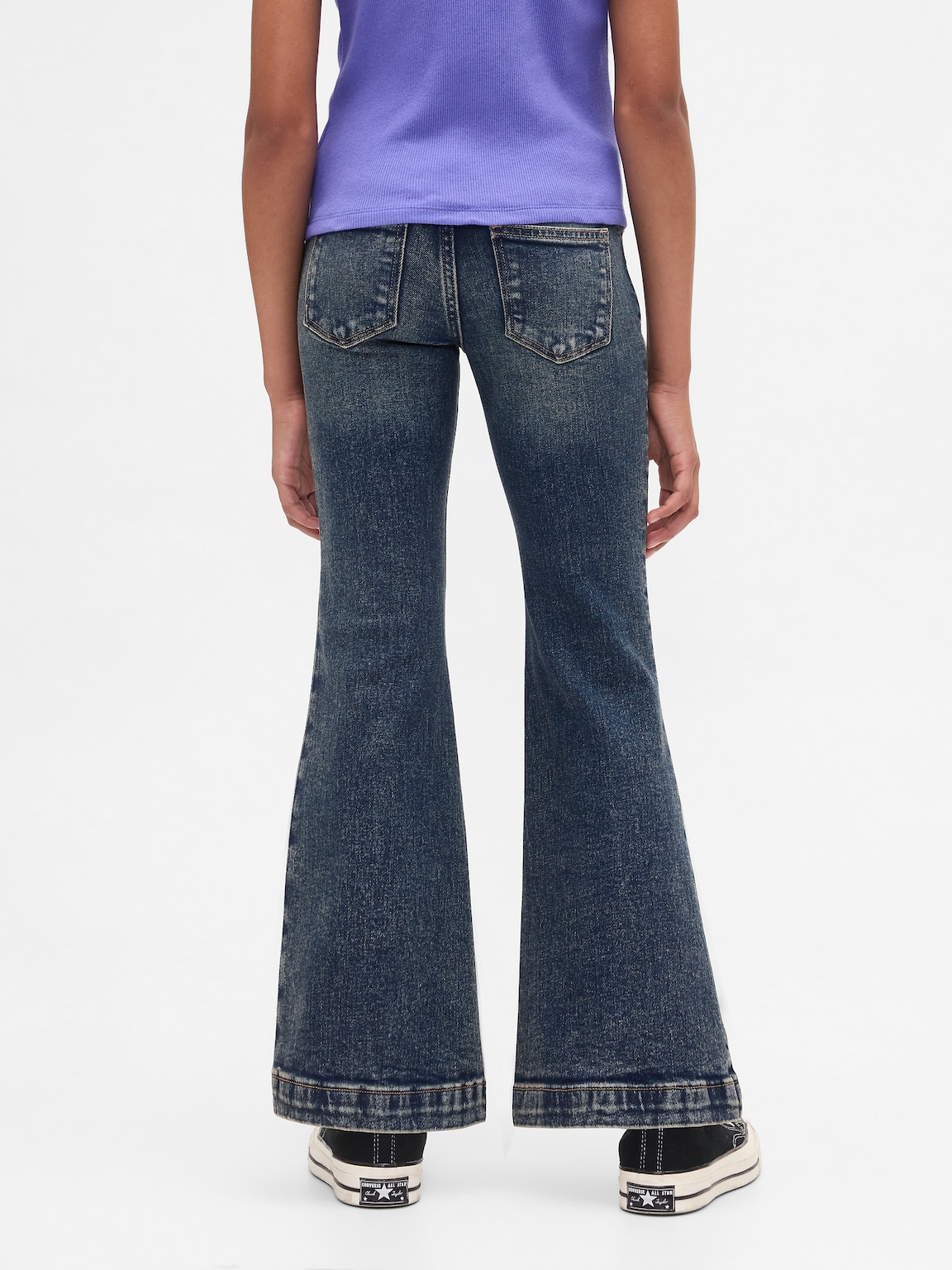 Kids Low Rise Flare Jeans
