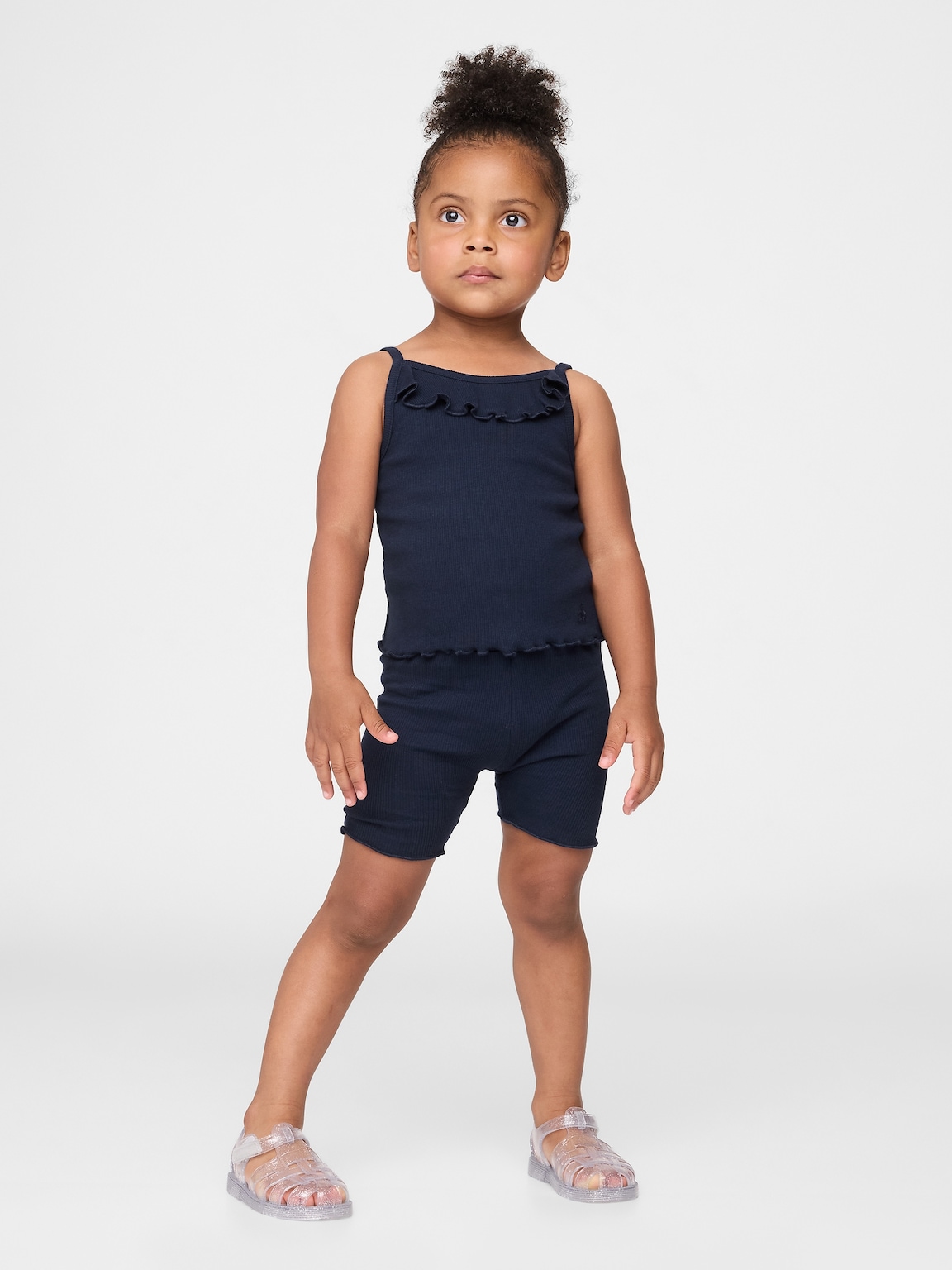 Baby & Toddler Ruffle Rib Outfit Set