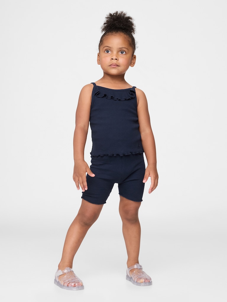 Baby & Toddler Ruffle Rib Outfit Set