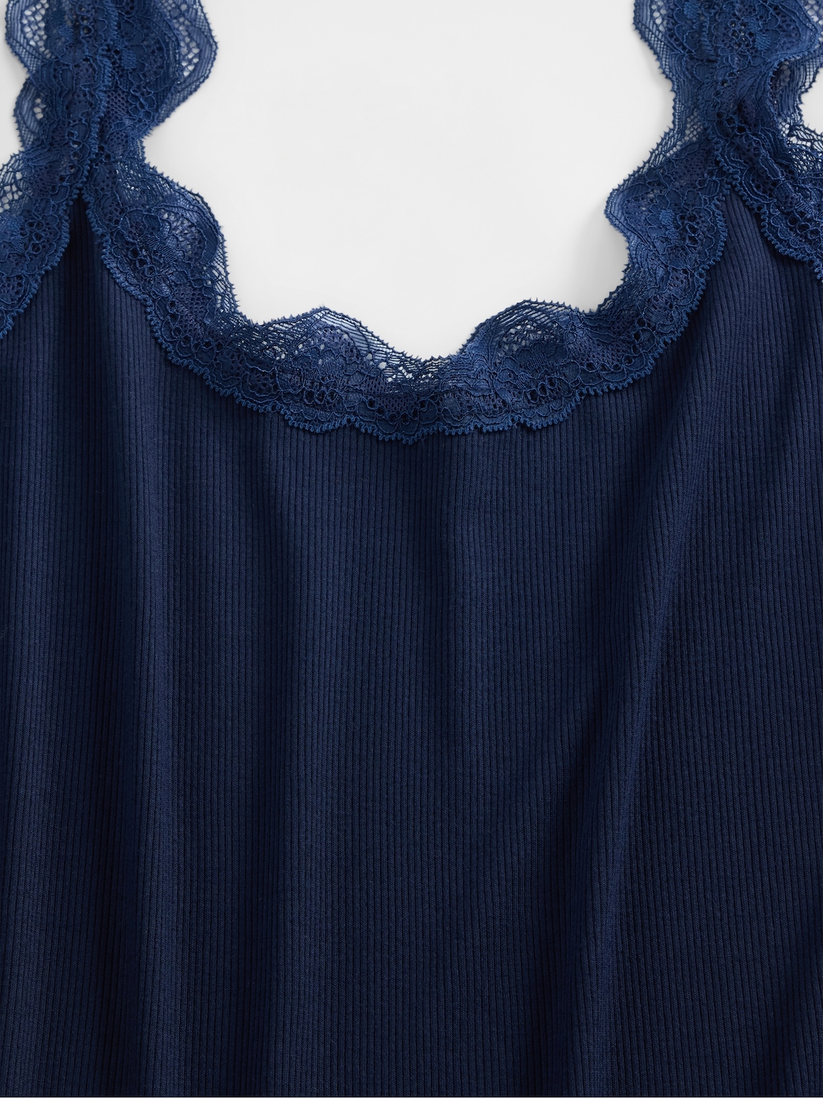 Mini Rib Lace PJ Tank Top
