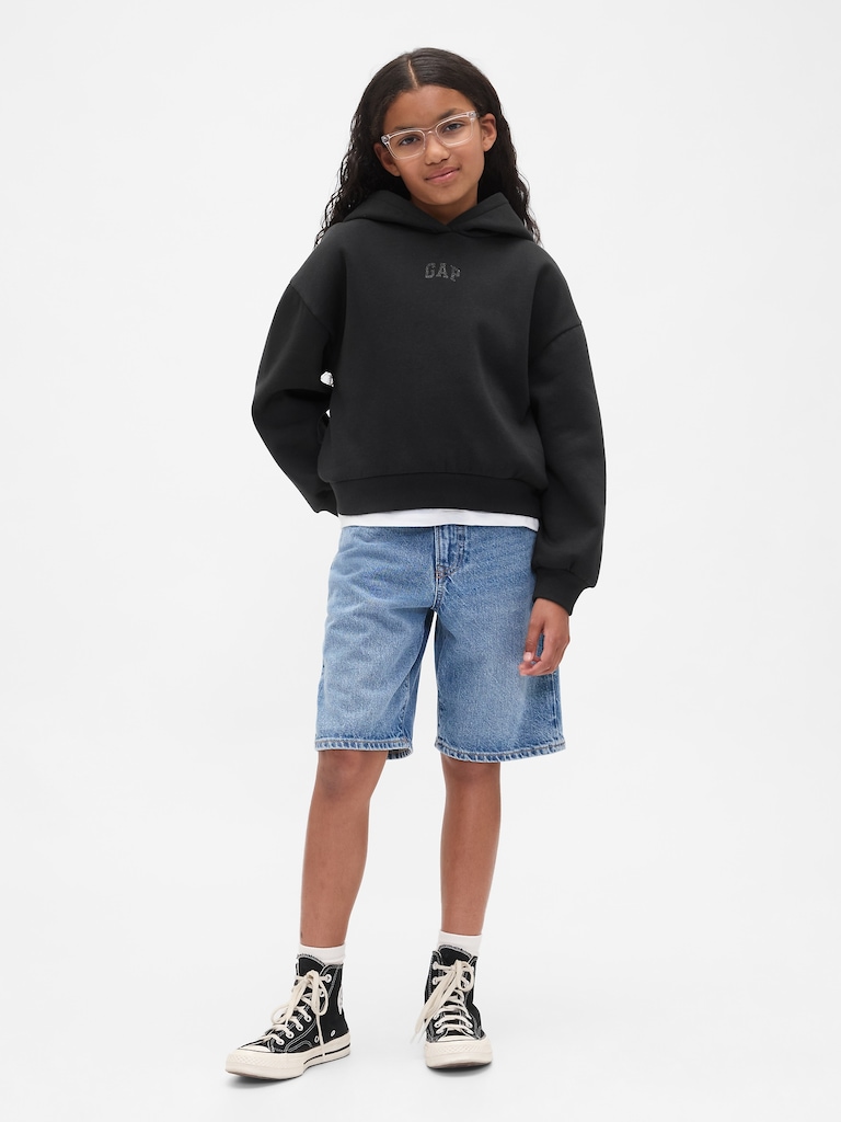 Kids VintageSoft Logo Hoodie