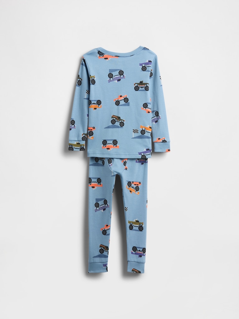 Baby & Toddler Organic Brushed Cotton PJ Set