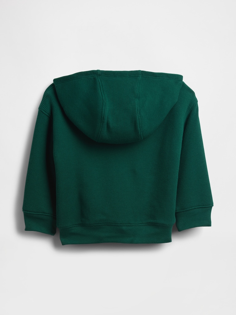 Baby & Toddler Sherpa-Lined Thermal Zip Hoodie