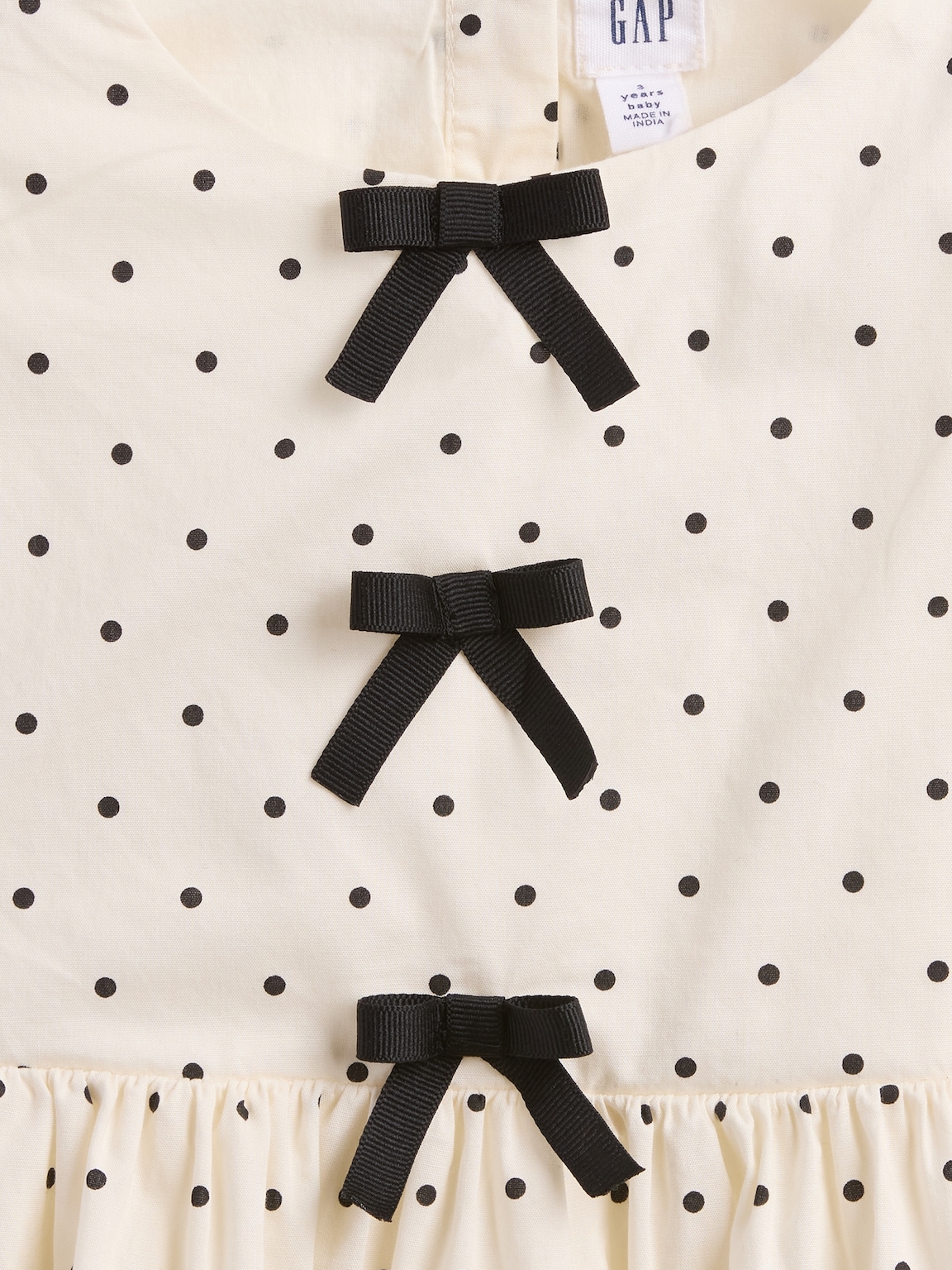 Baby & Toddler Flutter Sleeve Bow Dress